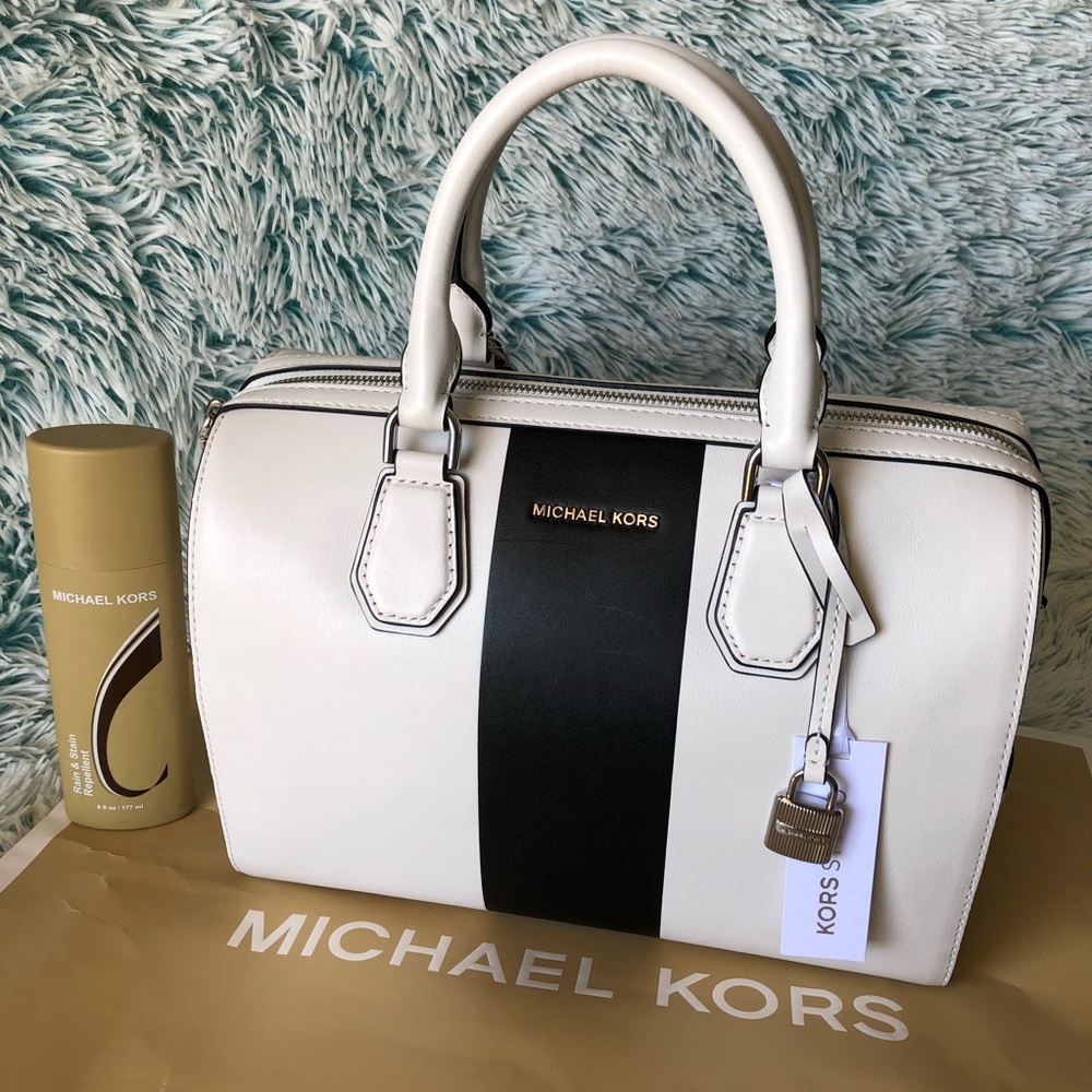 Michael Kors Studio Mercer Medium Leather Duffle